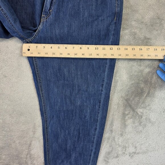 Levis 80s Mom Jeans Womens 30x30 Blue High Rise Tapered Leg Denim 100% Cotton - Picture 6 of 13